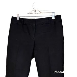 Ann Taylor Devin Ankle Pant in Doublecloth Black Size 6P